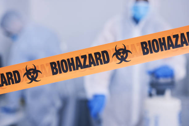 Professional Blood Cleanup technician working in Springfield, MA